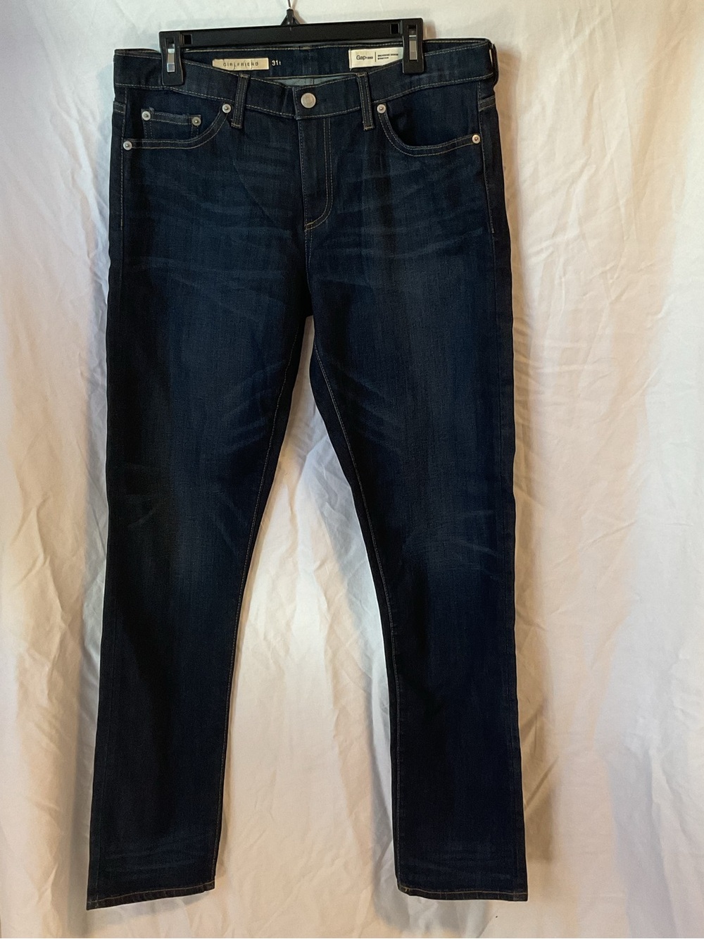 Gap 1969 Girlfriend Stretch Denim Jeans Size 31 T